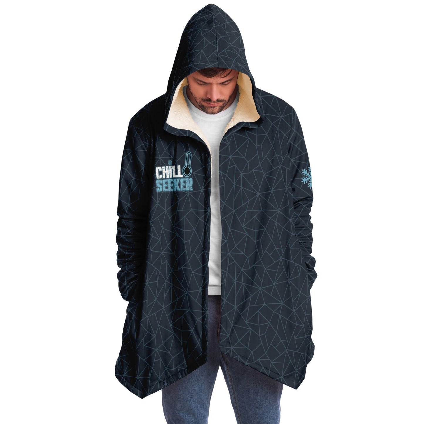 Limited Edition - Chill Seeker Micro Fleece Drying Robe - NAVY