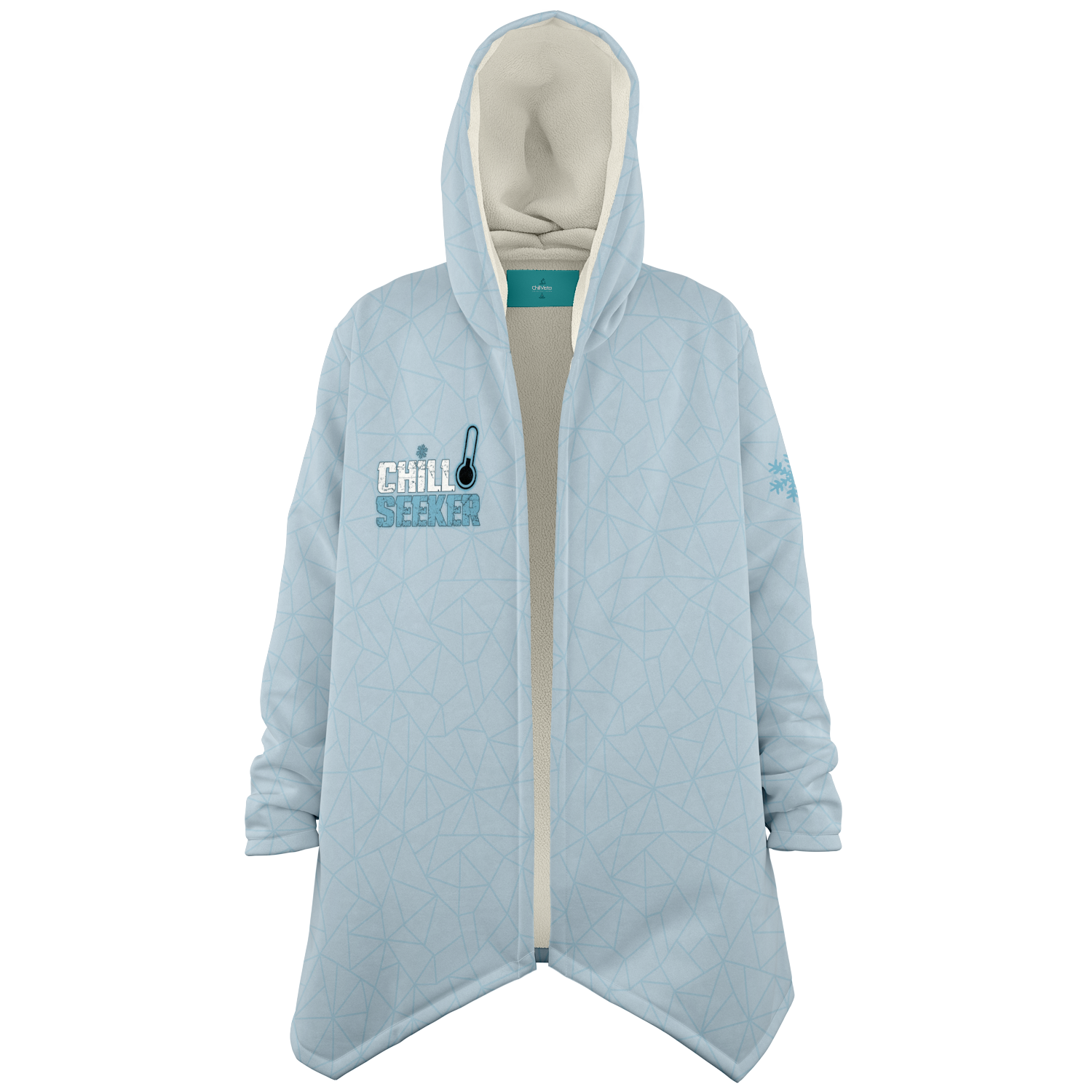 Limited Edition - Chill Seeker Microfibre Fleece Dry Robe - SKY BLUE