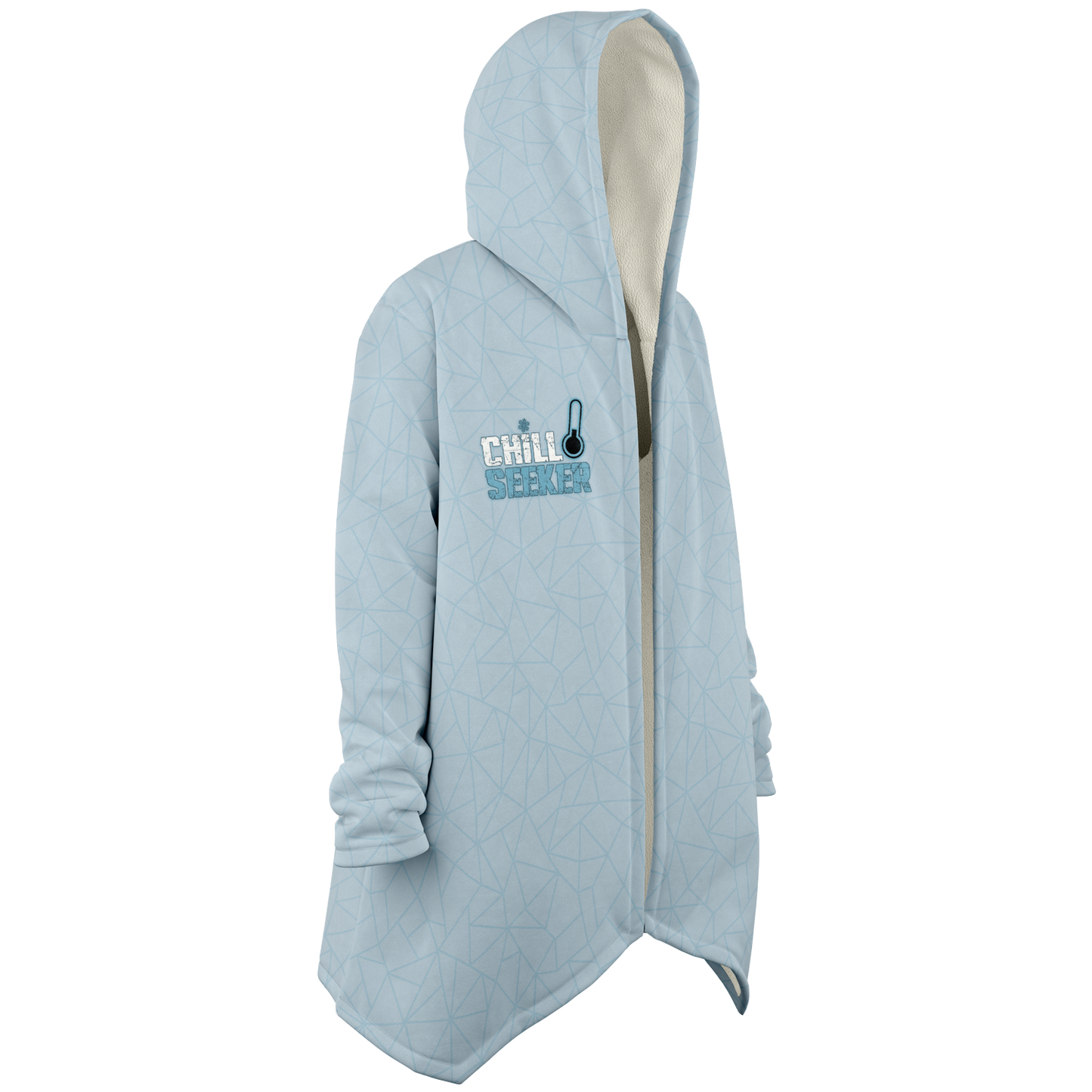 Limited Edition - Chill Seeker Microfibre Fleece Dry Robe - SKY BLUE