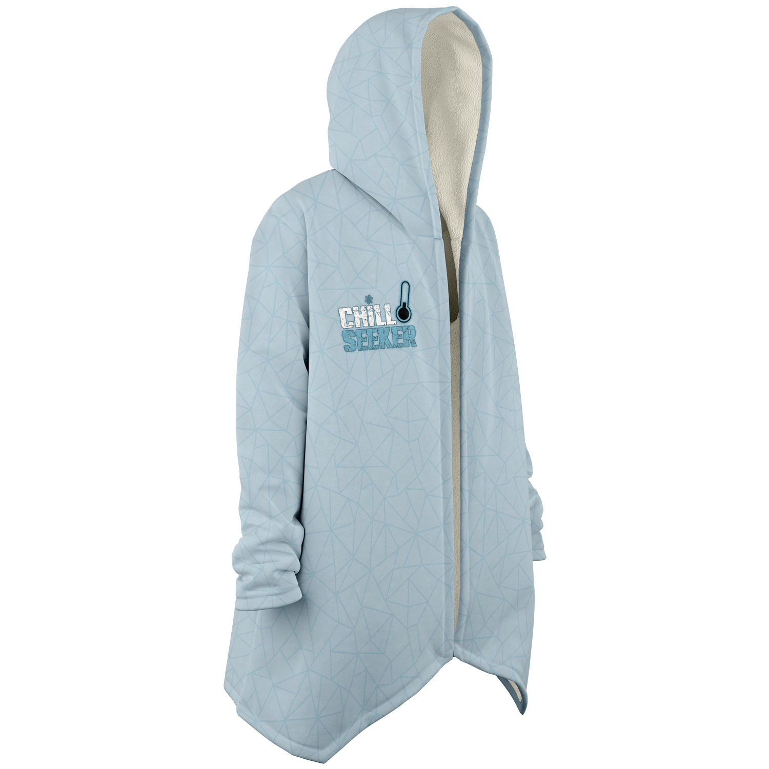 Limited Edition - Chill Seeker Microfibre Fleece Dry Robe - SKY BLUE