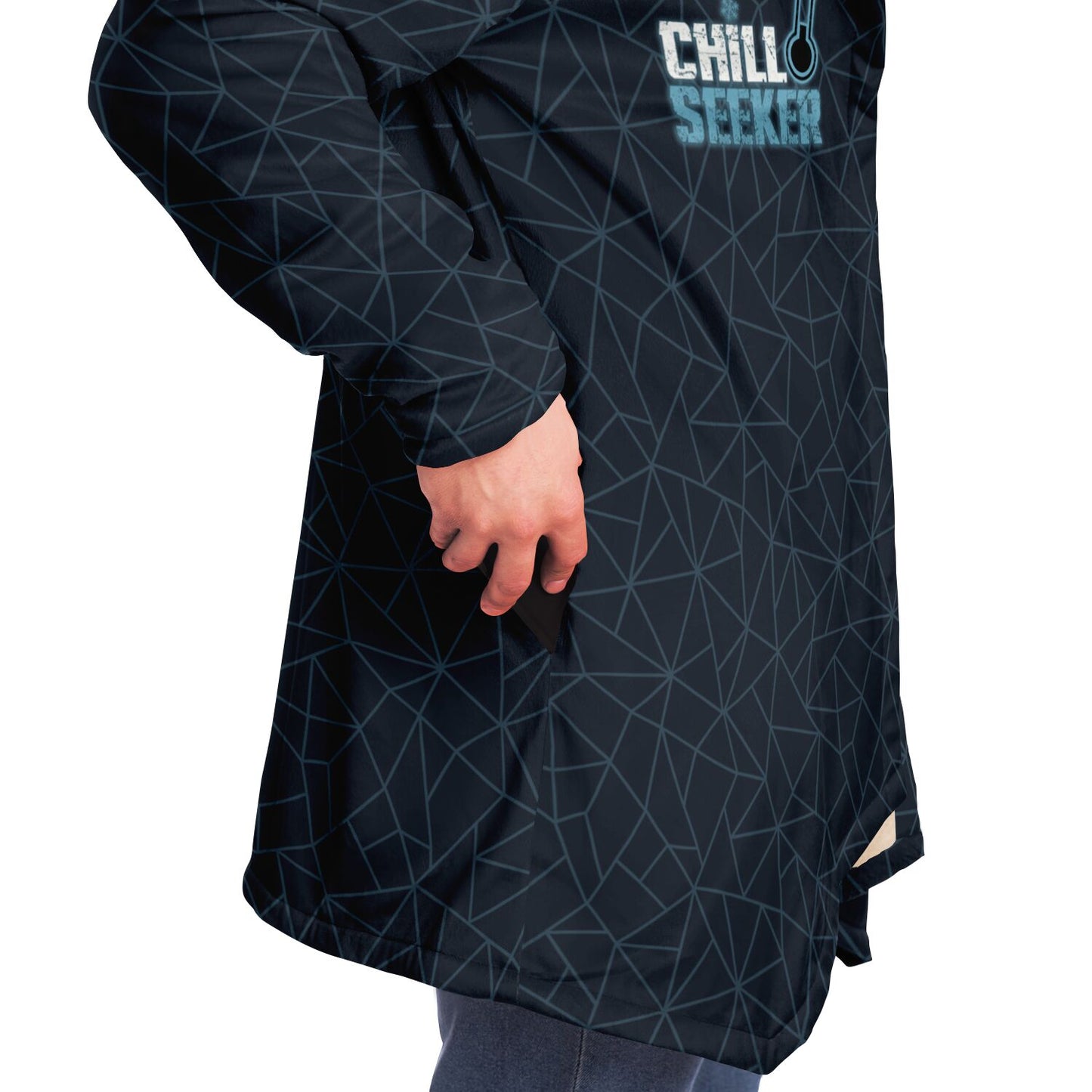 Limited Edition - Chill Seeker Micro Fleece Drying Robe - NAVY