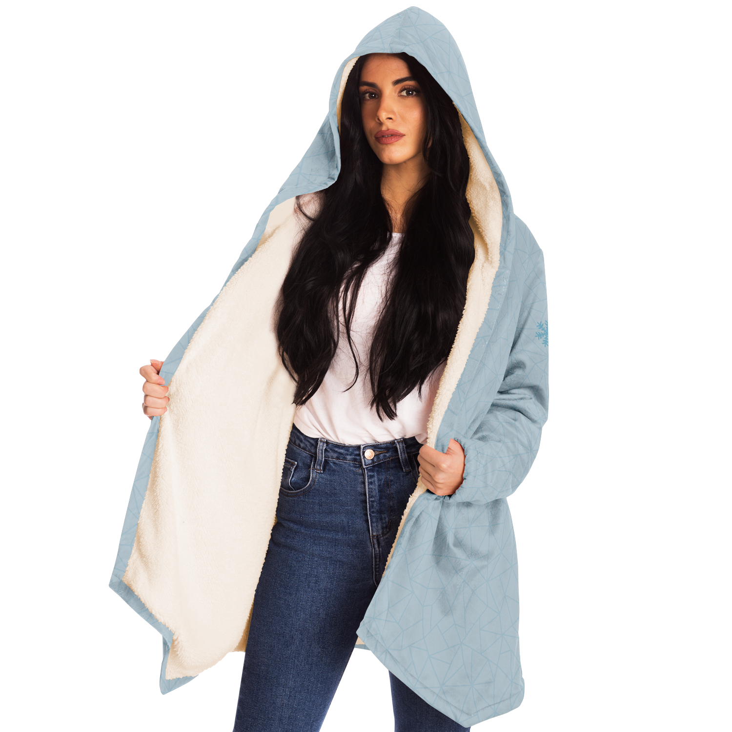 Limited Edition - Chill Seeker Microfibre Fleece Dry Robe - SKY BLUE