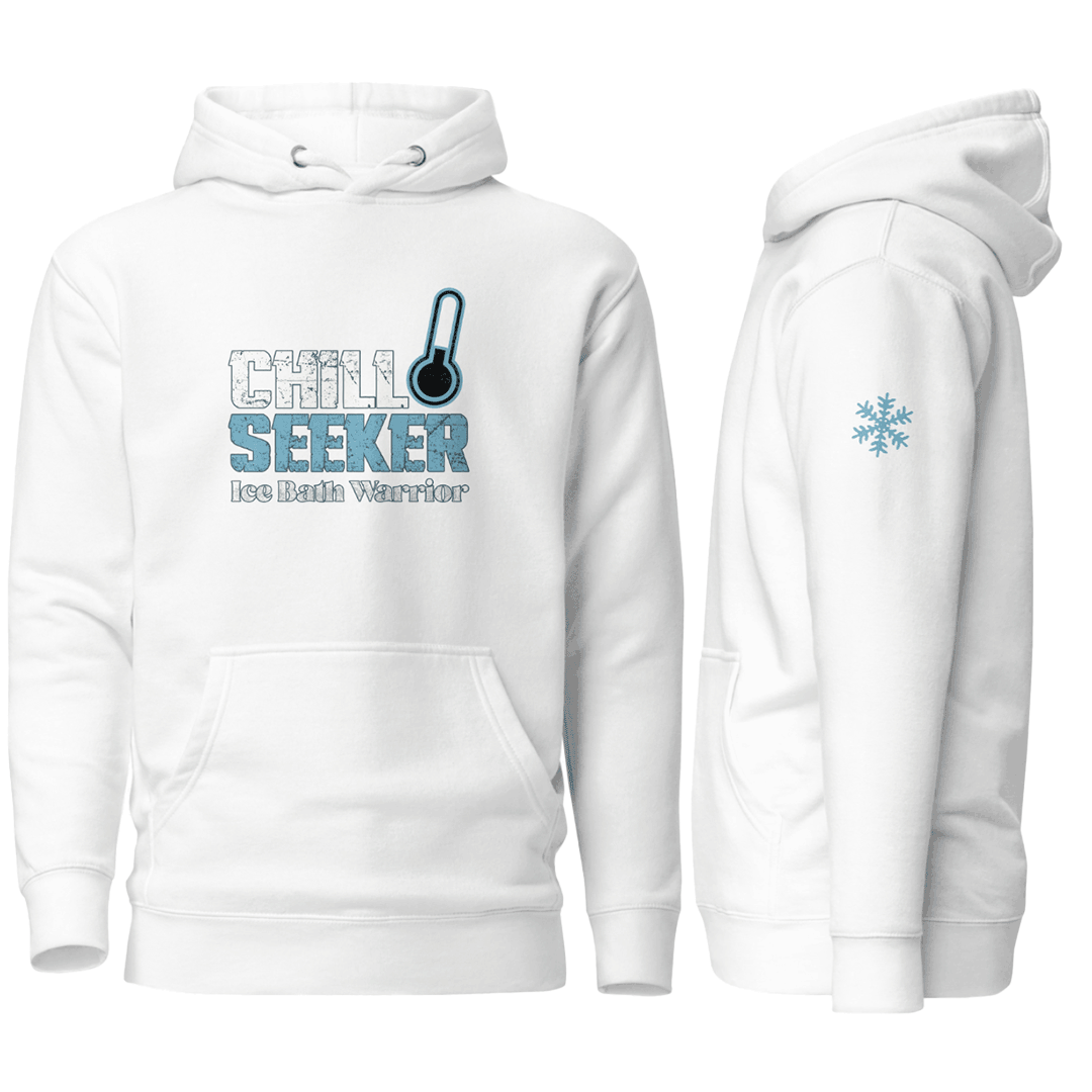 Limited Edition Chill Seeker - Ice Bath Warrrior Unisex Hoodie