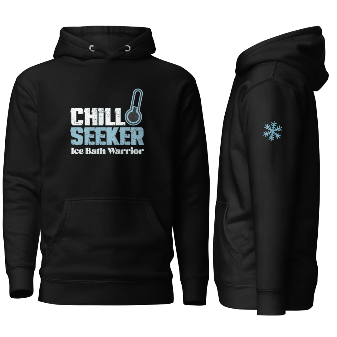 Limited Edition Chill Seeker - Ice Bath Warrrior Unisex Hoodie