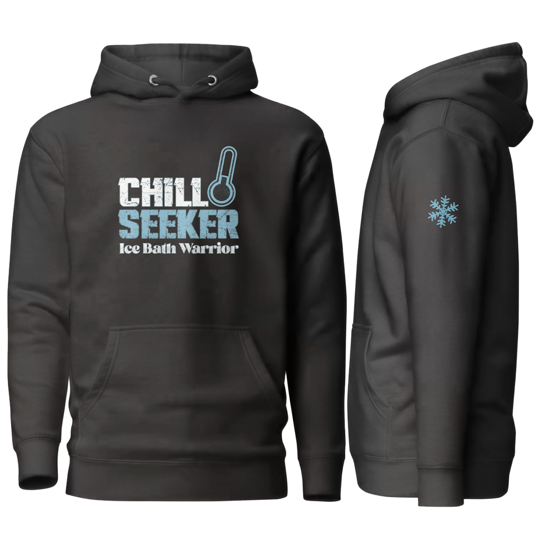 Limited Edition Chill Seeker - Ice Bath Warrrior Unisex Hoodie